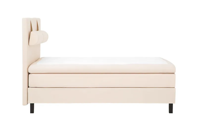 Lucky Kontinentalseng 120x200 Memorymadras - Beige - Møbler - Senge - Enkeltsenge