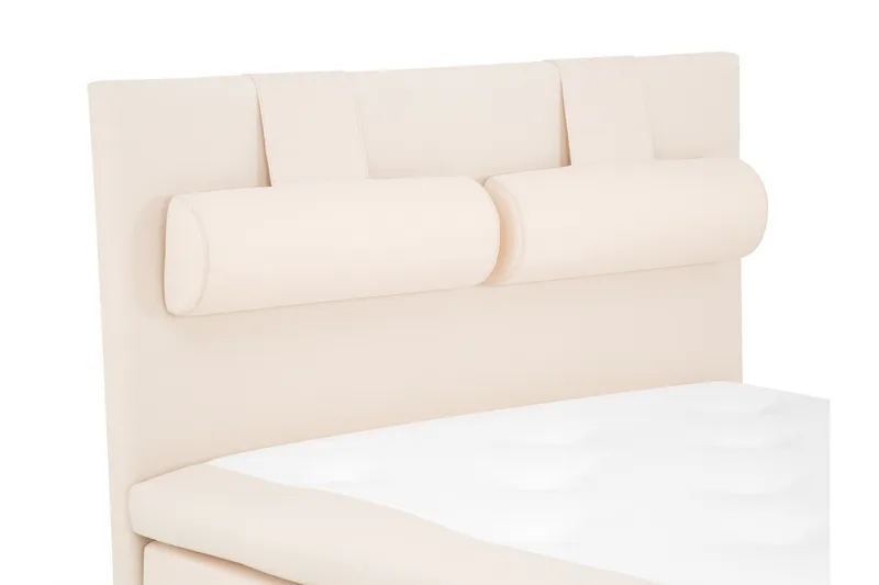 Lucky Kontinentalseng 120x200 Memorymadras - Beige - Møbler - Senge - Enkeltsenge