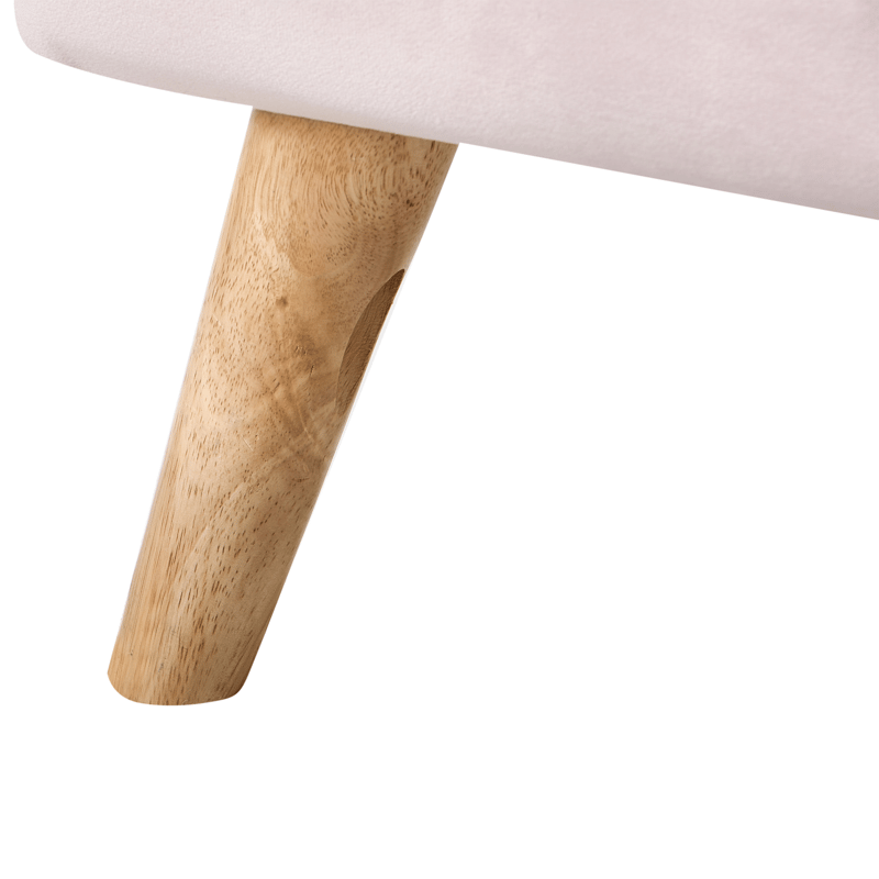 Enkeltseng Rennes - Pastelrosa - Møbler - Senge - Sengeramme & sengestel
