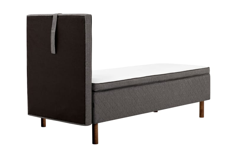 Sundborn boksseng 80x200 - Grå - Møbler - Senge - Boxmadras & boxseng