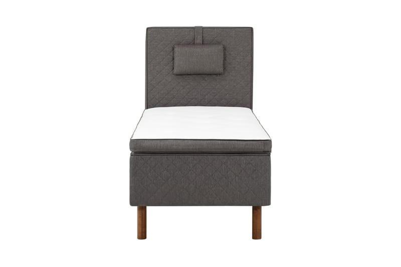 Sundborn boksseng 80x200 - Grå - Møbler - Senge - Boxmadras & boxseng