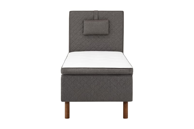 Sundborn Boksseng 80x200 Middelfast Memory, Grå