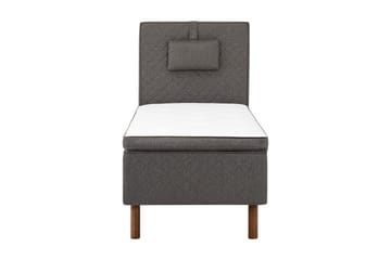 Sundborn Boksseng 80x200 Middelfast Memory - Grå - Møbler - Senge - Boxmadras & boxseng