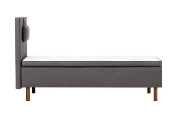 Sundborn Boksseng 80x200 Middelfast Memory - Grå - Møbler - Senge - Boxmadras & boxseng