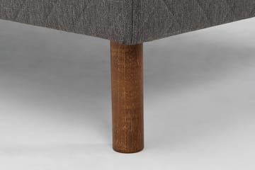 Sundborn Boksseng 80x200 Middelfast Memory - Grå - Møbler - Senge - Boxmadras & boxseng