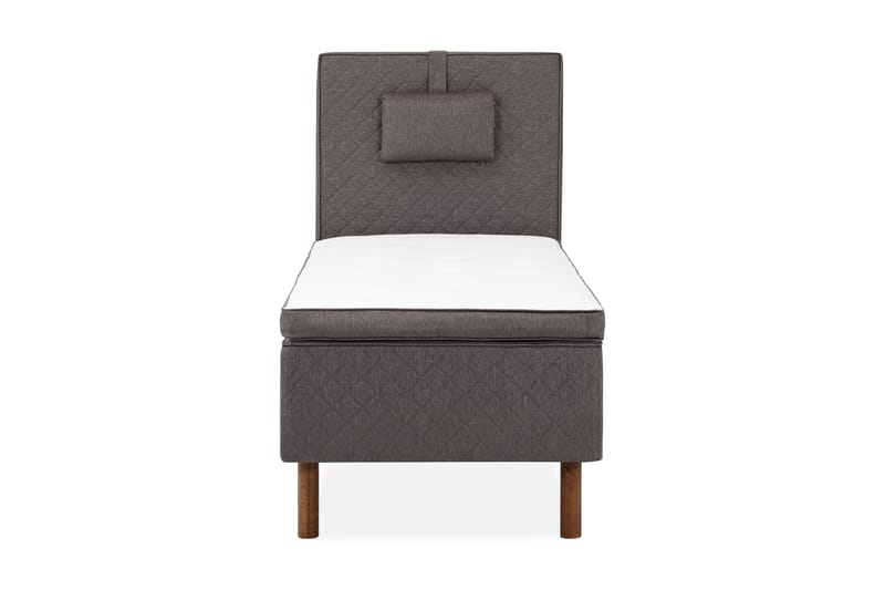 Sundborn boksseng 80x200 middel/hård Latex, Grå