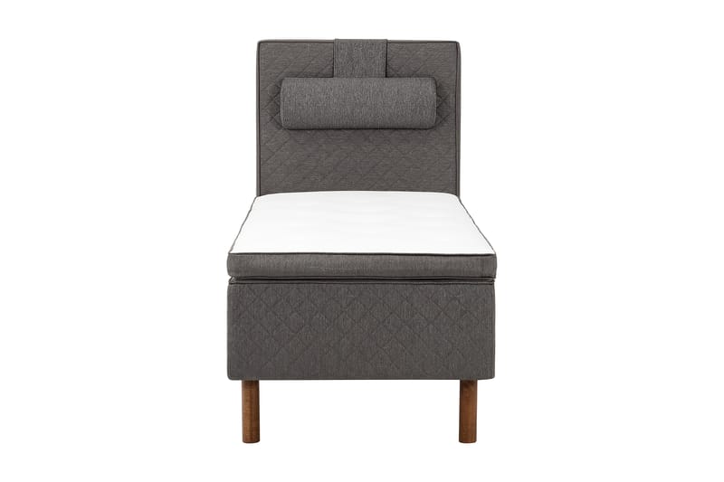 Sundborn boksseng 90x200 - Grå - Møbler - Senge - Enkeltsenge
