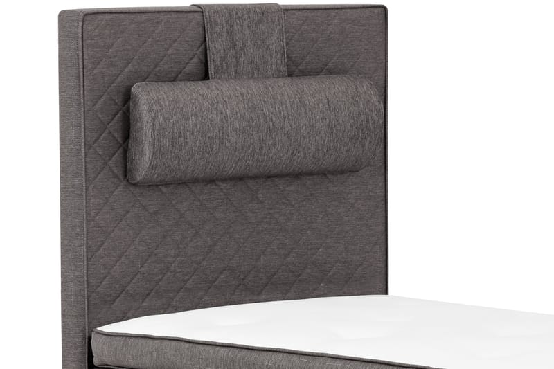 Sundborn boksseng 90x200 - Grå - Møbler - Senge - Boxmadras & boxseng
