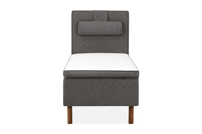 Sundborn boksseng 90x200, Grå