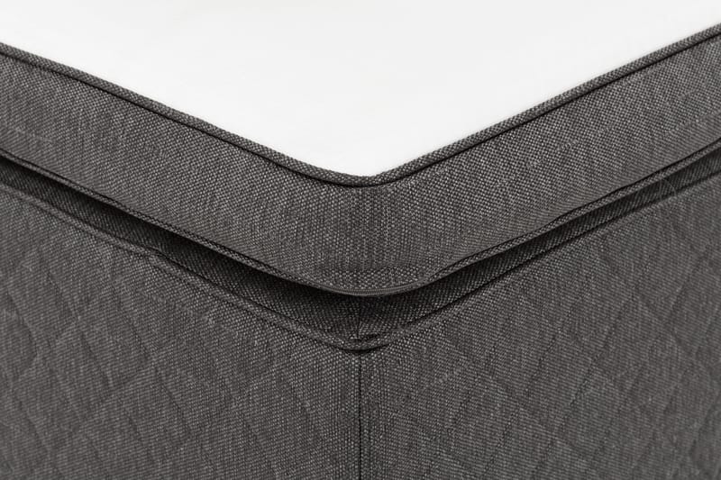 Sundborn boksseng 90x200 middel/hård Memory - Grå - Møbler - Senge - Enkeltsenge