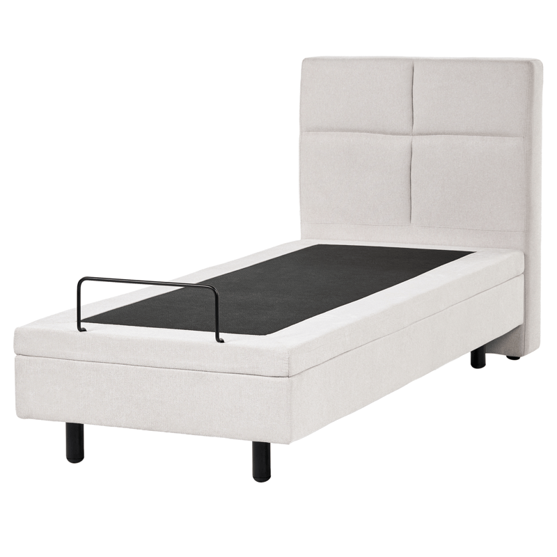 Enkeltseng Viceroy 80x200 cm - Lys beige - Møbler - Senge - Enkeltsenge