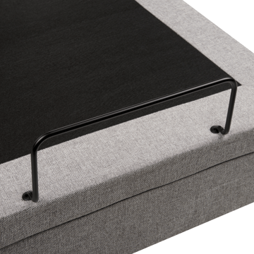 Enkeltseng Viceroy 80x200 cm - Lysegrå - Møbler - Senge - Enkeltsenge