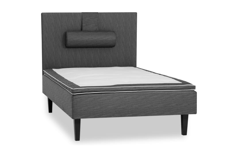 Viken Bas Komplet Boksseng 120x200 Grå, Polyeter