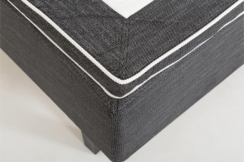 Viken Bas Rammel 120x200cm - Grå, Ben Valnød - Møbler - Senge - Enkeltsenge