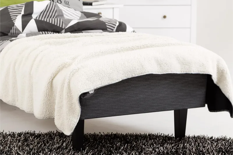 Viken Bas Rammel 80x200cm - Grå, Konade Ekben - Møbler - Senge - Enkeltsenge