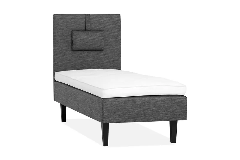 Viken Bas Rammel 80x200cm, Grå, Konade Vitek Ben