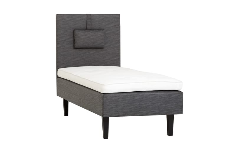 Viken base boksseng 80x200 - Ancona Grå - Møbler - Senge - Boxmadras & boxseng