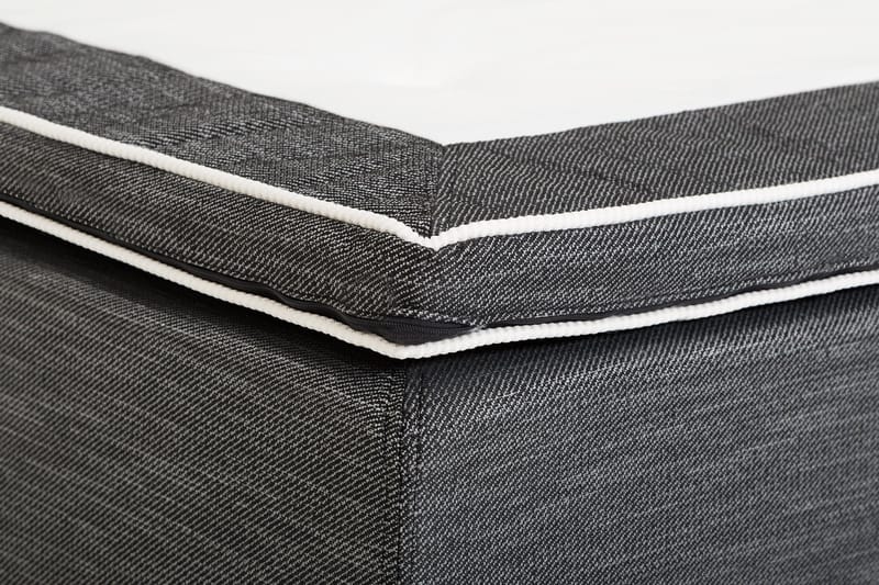 Viken base boksseng 80x200 - Ancona Grå - Møbler - Senge - Boxmadras & boxseng