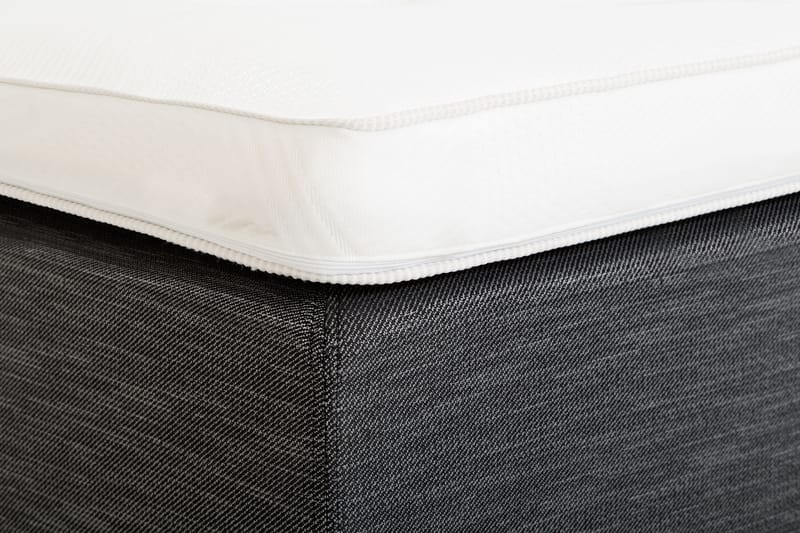 Viken base boksseng 80x200 - Ancona Grå - Møbler - Senge - Boxmadras & boxseng