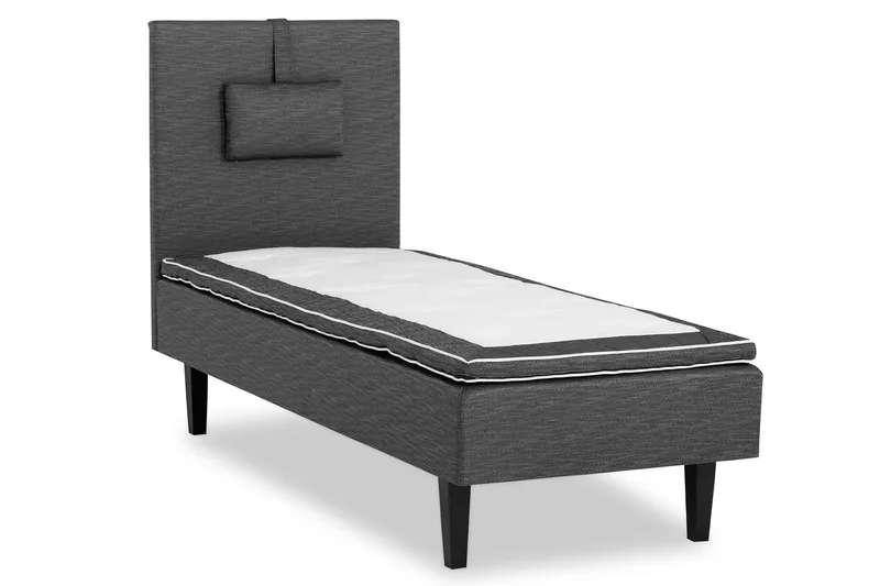 Viken base boksseng 80x200, Ancona Grå