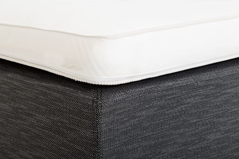 Viken base boksseng 80x200 - Ancona Grå - Møbler - Senge - Boxmadras & boxseng