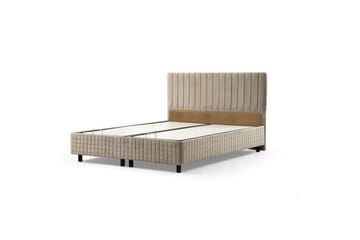 Enkeltsengestel og hovedgærde Sudamal Brun - 120 x 110 x 200 cm - Møbler - Senge - Sengeramme & sengestel