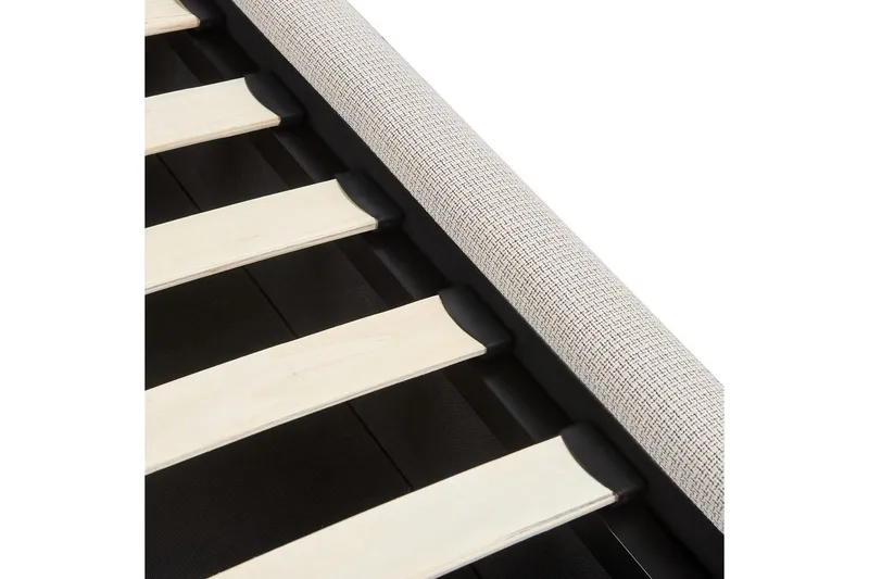 Förvaringssäng Beige 160x200 - Møbler - Senge - Sengeramme & sengestel