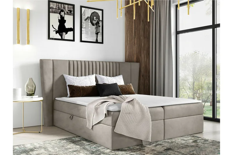 Boisdale Kontinentalseng 160x200 cm - Møbler - Senge - Familieseng