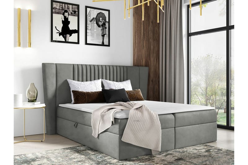 Boisdale Kontinentalseng 200x200 cm - Møbler - Senge - Familieseng