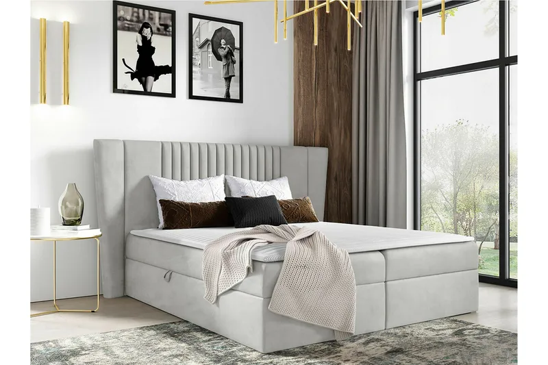 Boisdale Kontinentalseng 200x200 cm - Møbler - Senge - Familieseng