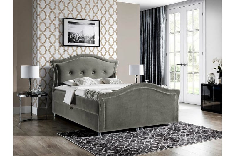 Boisdale Kontinentalseng 200x200 cm - Møbler - Senge - Familieseng