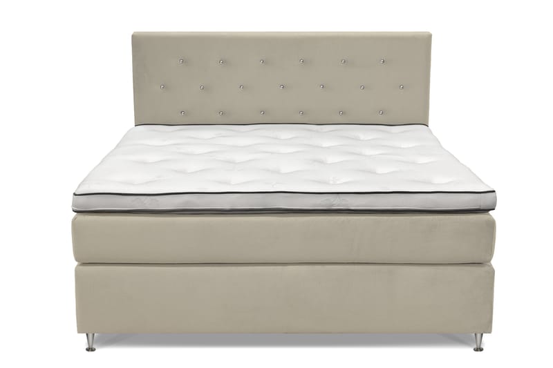 Finnigan Sengpakke Kontinentalseng 160x200 cm Medium - Beige - Møbler - Senge - Kontinentalsenge