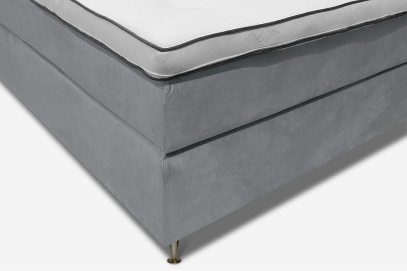 Finnigan Sengpakke Kontinentalseng 160x200 cm Medium - Lysegrå - Møbler - Senge - Kontinentalsenge