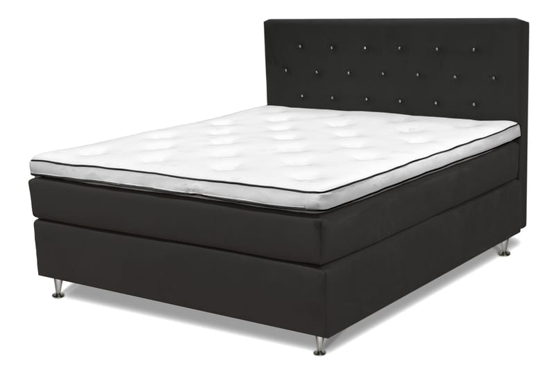 Finnigan Sengpakke Kontinentalseng 160x200 cm Medium - Mørkegrå - Møbler - Senge - Kontinentalsenge