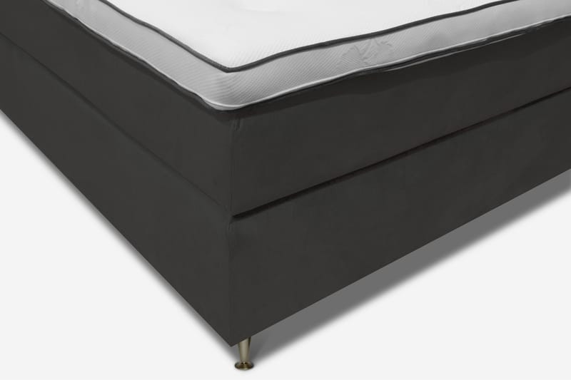 Finnigan Sengpakke Kontinentalseng 160x200 cm Medium/Fast - Mørkegrå - Møbler - Senge - Kontinentalsenge