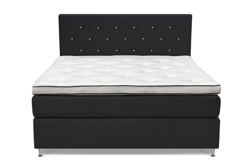 Finnigan Sengpakke Kontinentalseng 160x200 cm Medium/Fast - Sort - Møbler - Senge - Kontinentalsenge