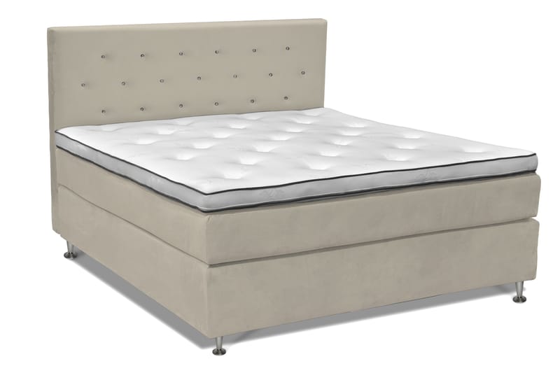 Finnigan Sengpakke Kontinentalseng 180x200 cm Fast - Beige - Møbler - Senge - Kontinentalsenge