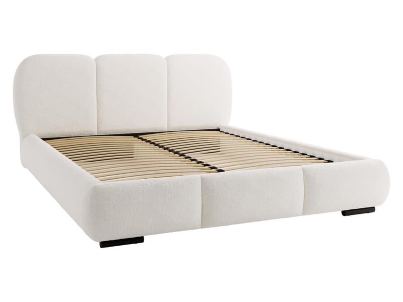 Fito sengeramme med opbevaring 140x200 cm - beige - Møbler - Senge - Sengeramme & sengestel