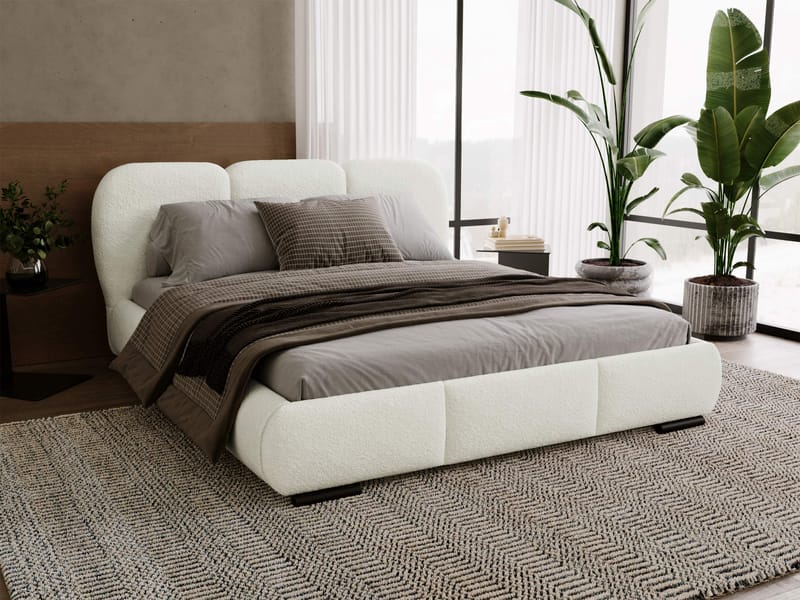 Fito sengeramme med opbevaring 160x200 cm - hvid - Møbler - Senge - Sengeramme & sengestel