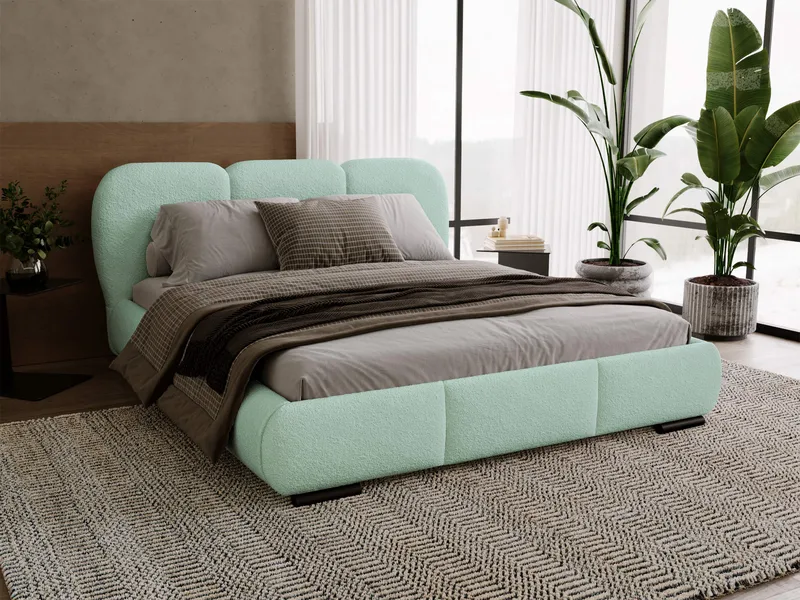 Fito sengeramme med opbevaring 180x200 cm - mint - Møbler - Senge - Sengeramme & sengestel