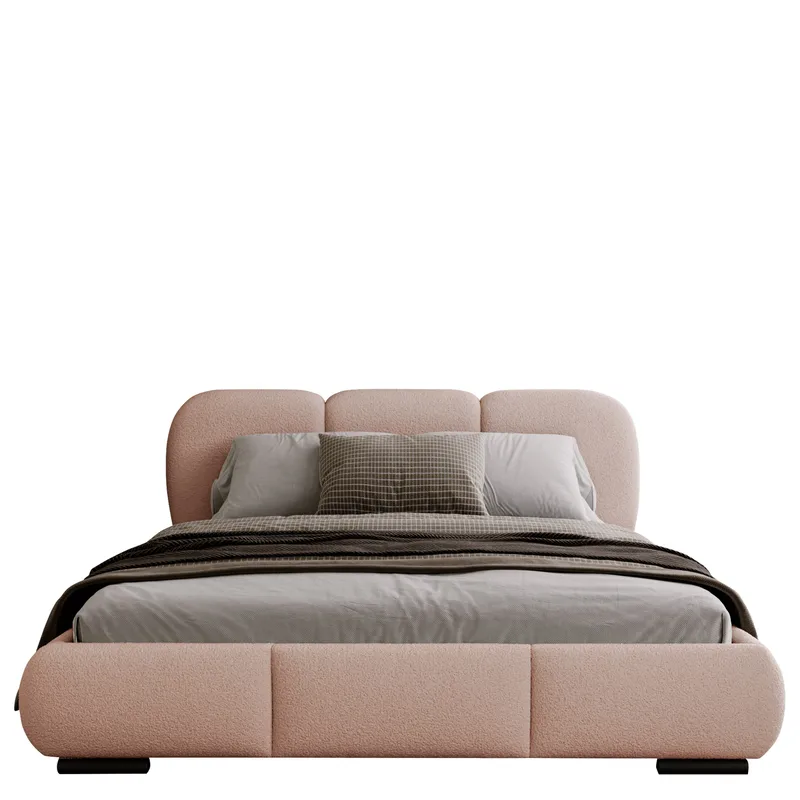 Fito sengeramme med opbevaring 180x200 cm - pink - Møbler - Senge - Sengeramme & sengestel