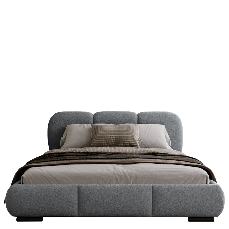 Fito sengeramme med opbevaring 200x200 cm - grå - Møbler - Senge - Sengeramme & sengestel