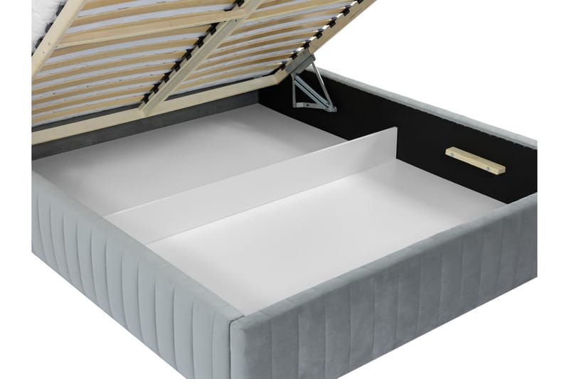 Flanna Sengeramme 160x200 cm - Beige - Møbler - Senge - Sengeramme & sengestel