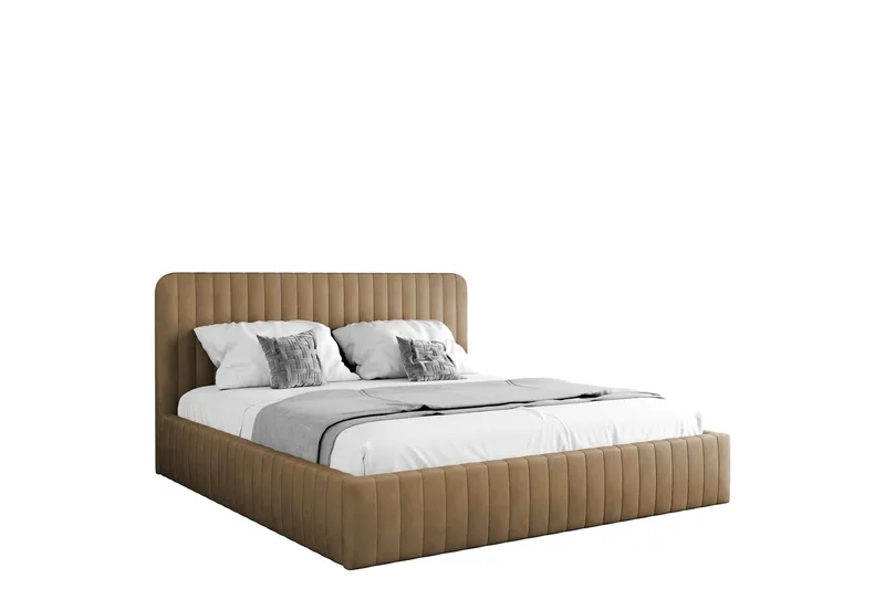 Flanna Sengeramme 180x200 cm - Brun - Møbler - Senge - Sengeramme & sengestel