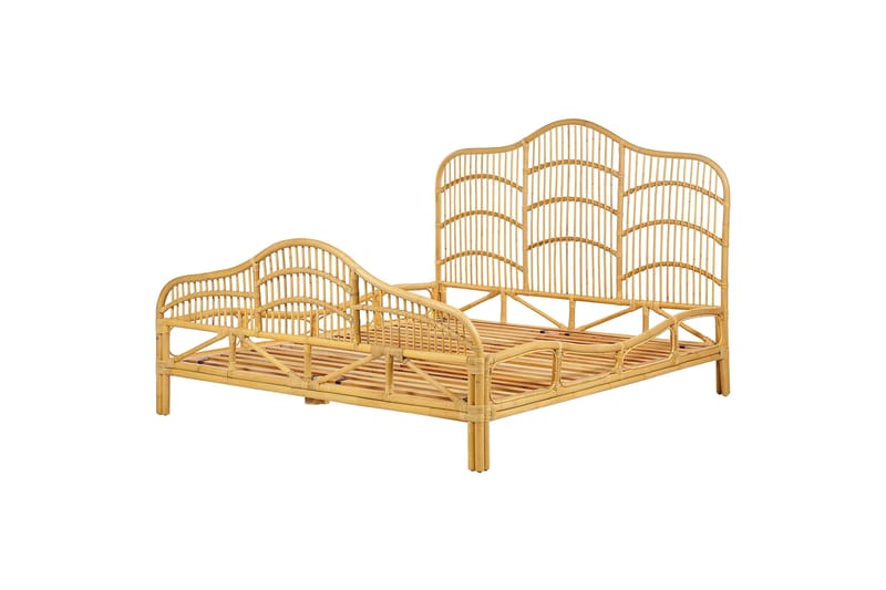 France Sengeramme 160x200 cm, Lyst træ