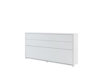 Rauk Foldbart Sengeskab 211x118 cm - Hvid - Møbler - Senge - Gæsteseng & ekstraseng - Sengeskab