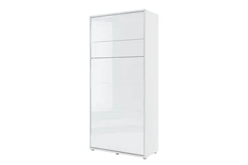 Rauk Sengeskab 101x228 cm - Hvid - Møbler - Senge - Gæsteseng & ekstraseng - Sengeskab