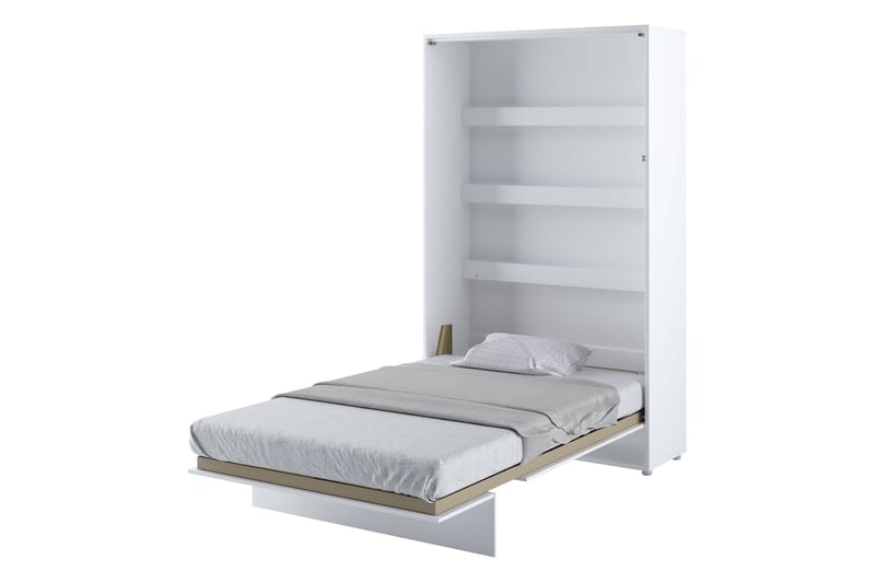 Rauk Sengeskab 131x228 cm - Hvid - Møbler - Senge - Gæsteseng & ekstraseng - Sengeskab