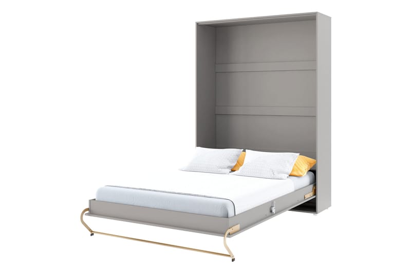 Rauk Sengeskab 152x237 cm - Beige/Brun - Møbler - Senge - Gæsteseng & ekstraseng - Sengeskab