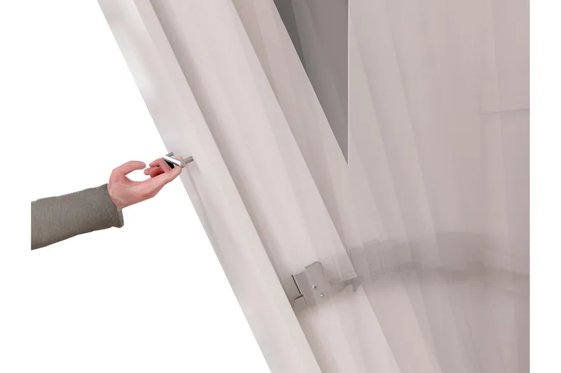 Rauk Sengeskab 152x237 cm - Hvid - Møbler - Senge - Gæsteseng & ekstraseng - Sengeskab